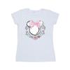 Womens/Ladies Minnie Mouse Flowers Bow T-Shirt