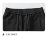 Summer new breathable business micro elastic elastic waist shorts with waffle texture, sports pants, men's casual pants