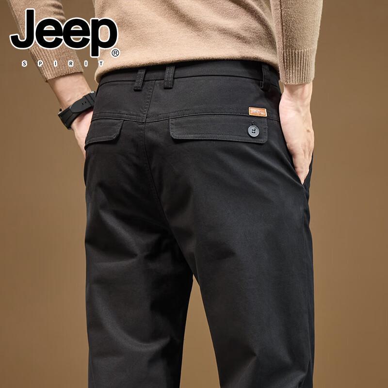 Мужские повседневные брюки JEEP SPIRIT однотонные прямого кроя