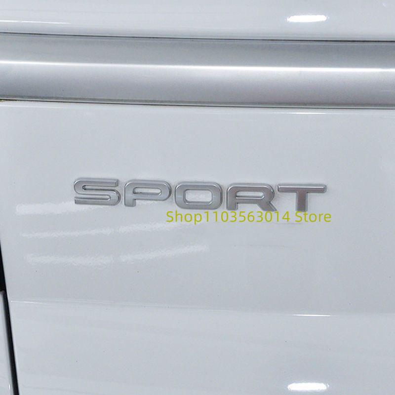 ABBB1 3D ABS Letters SPORT Si4 SDV6 SDV8 Emblem Car Trunk Badge Stickers For Autobiography SPORT