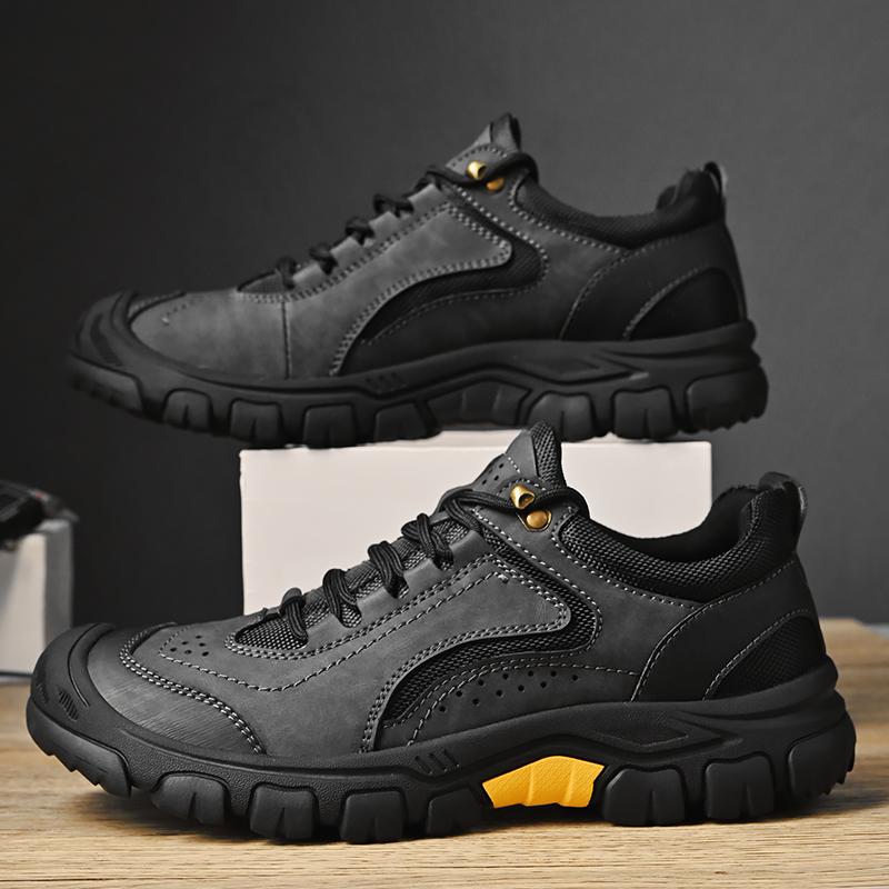 Роскошные мужские походные кроссовки из натуральной кожи для мужчин, повседневная обувь для походов и отдыха, обувь для скалолазания