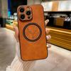 Защитный чехол из оленьей кожи для iPhone 16 Pro Max Magnet MagSafe Soft TPU противоударный чехол для iPhone 15 PLus 14 13 12 11 XR