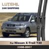Для Nissan X-Trail T30 2000-2007 2001 2002 2003 2004 2005 2006 Дворники Передние Стеклоочистители Лобовое Стекло Окно 24"+16"