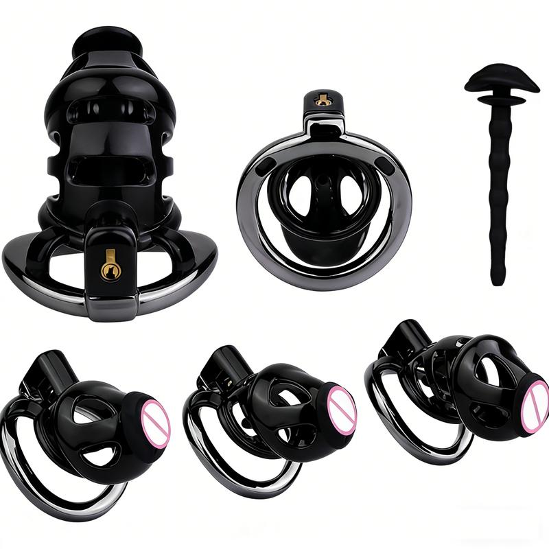 FRKO BDSM Chastity Cage With Detachable Silicone Urethral Catheter Lightweight Lockcock Cage Sex Toys For Men Husband Loyalty 18