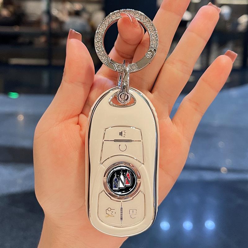 Женский чехол для ключа автомобиля для Buick: Excelle, Regal, Verano, LaCrosse, Envision S