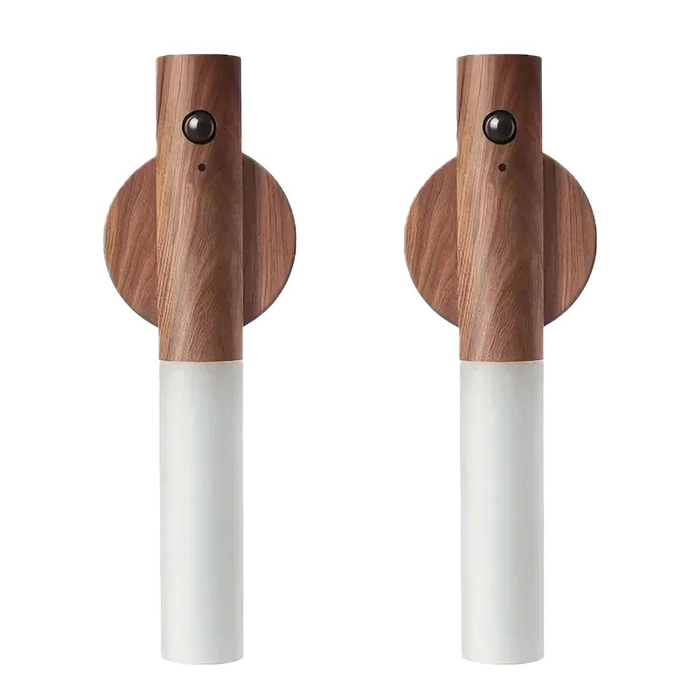 Светодиодный ночник с USB-зарядкой, интеллектуальной индукцией движения человека для прикроватной тумбочки, домашнего освещения шкафа, датчиком движения, светодиодной лампой