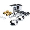 Wall Mounted Basin Faucets Zinc Alloy Basin Faucets Hot Cold Water