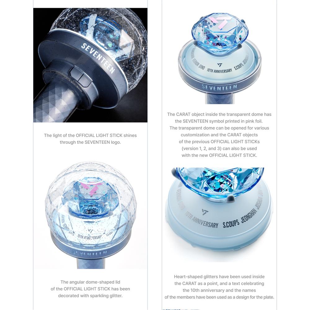 Seventeen Официальный лайтстик VER.3 10th Anniversary.