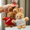 Bunny Doll Doll Plush Toy Pendant Rag Doll for Female Classmates and Girlfriends Birthday Gift