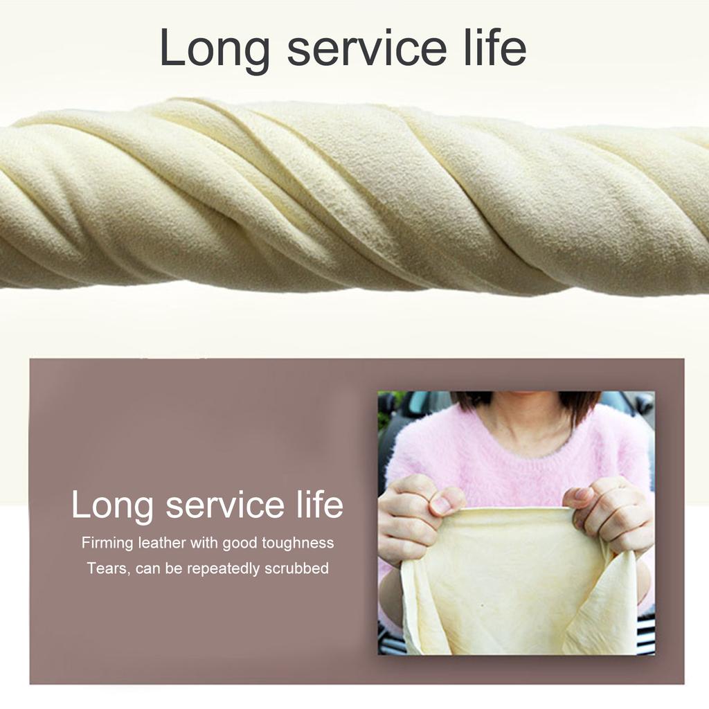 Натуральная тряпка для ухода за автомобилем из замши, тряпка для мытья из натуральной овчины, замша, ультра впитывающие быстросохнущие полотенца для аксессуаров для автомойки