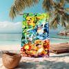 Pokémon beach towel Outdoor camping Beach towel for vacation swim Outdoor pool Absorbent bath towel