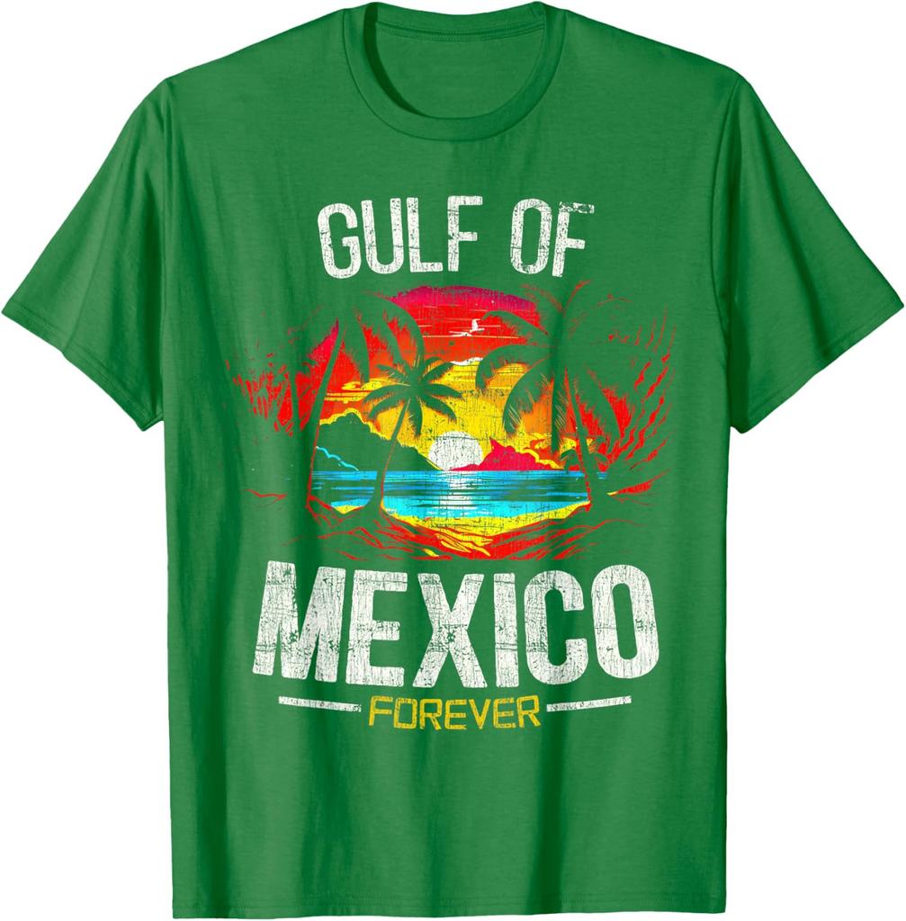 Gulf of Mexico Forever retro colors present pride Unisex T-Shirt
