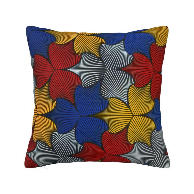 Nordic Ethnic Geometric Ankara African Print Cushion Cover cm Polyester Throw Pillow Case Decoration Sofa Chair Pillowslip