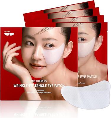 Патчи для глаз Wrinkle-Fit Tangle 4 шт. / Антивозрастные, питательные, увлажняющие, корейская косметика, K-beauty