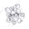 12Pcs Baubles Decorative Fine Workmanship Plastic Christmas Tree Pendant Ball for Hotel