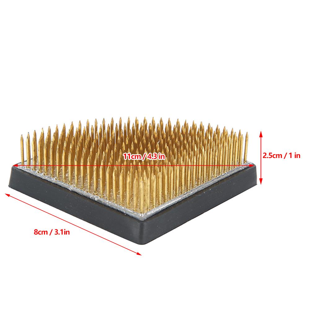 Уникальный держатель для цветов в форме веера, игла для цветочной композиции, инструмент для флористики