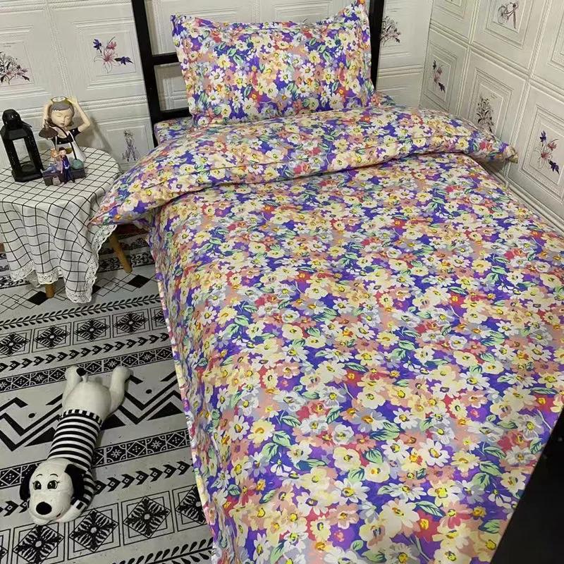 Мягкий пододеяльник, простыня, наволочка, комплект постельного белья с рисунком Love Hear