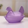 Candy Jar with Lid Chicken Shaped Vintage Decorative Candy Bowl Plastic Hen Nesting Candy Dish Kitchen Candy Organizer