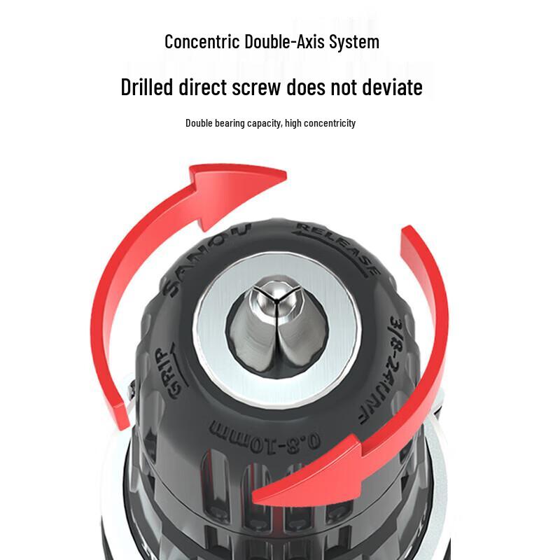 DELIXI Electric ED-C Series Lithium-Ion Cordless Drill CN plug (adapter included)