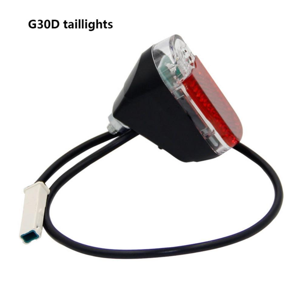 Universal Tail Warning Light Plastic Electric Scooter Rear Mudguard Light for ZT3 G2 G30