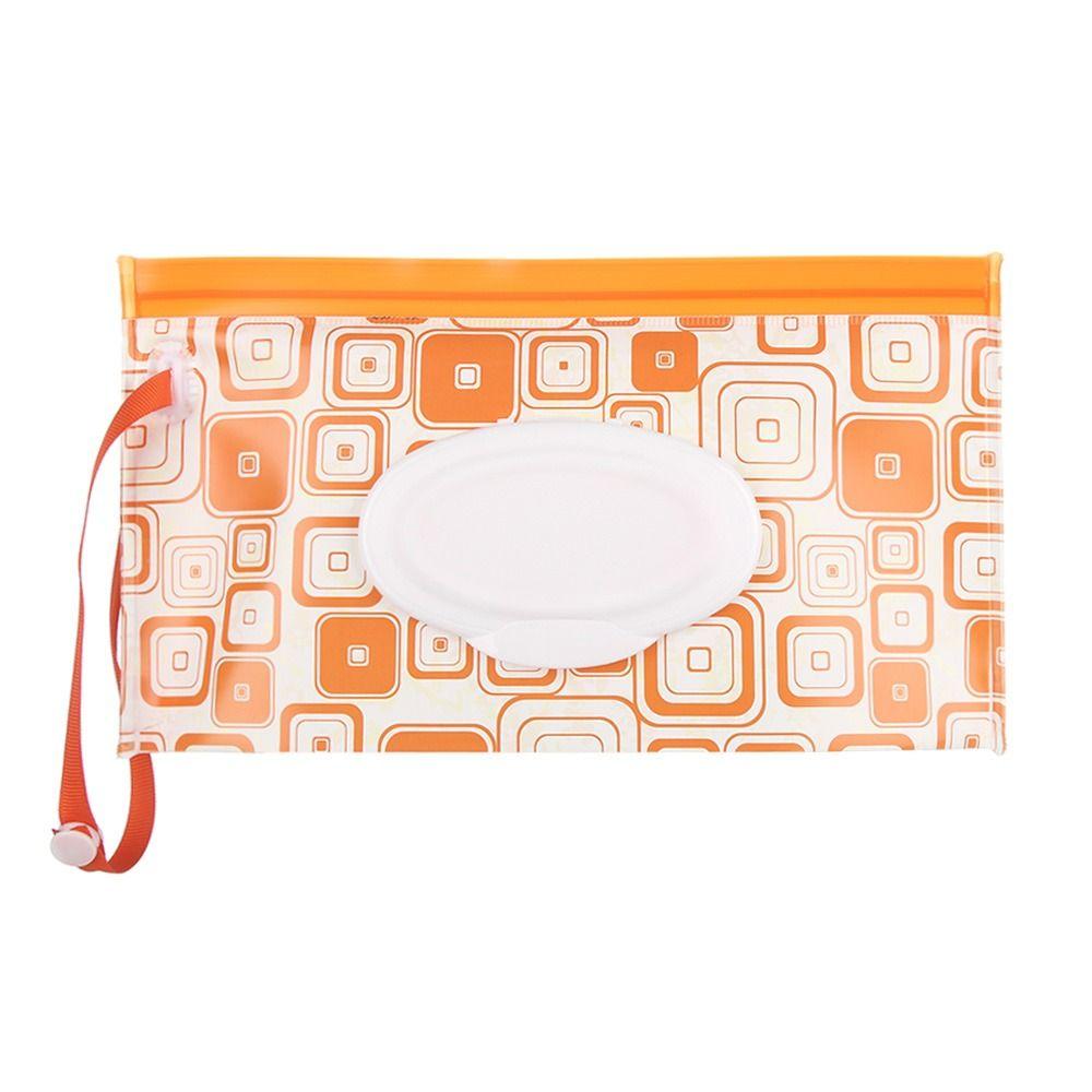 EVA Baby Wet Wipe Pouch Симпатичная застежка-липучка Многоразовая сумка для влажных салфеток Коробка для салфеток с откидной крышкой Многоразовая сумка для влажных салфеток Полезная коробка для салфеток