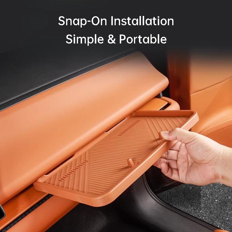 Для Leapmotor C10 C16 C11 24-26 Автомобильный стол-доска для центральной консоли Устойчивая к царапинам Организация хранения для второго пилота Аксессуары для стола