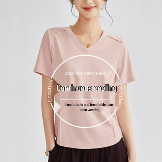 Женский летний базовый слой из мериносовой шерсти: Черная футболка с длинным рукавом, круглым вырезом, облегающего кроя (Коллекция 2025 г.)