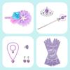 CREDIBLE Princess Cosplay Luxury Set Mermaid B Mermaid Hair Ribbon Heart Magic Original TT5482 Dress, Kids' Costume, 10-Piece - (Princess Dress,