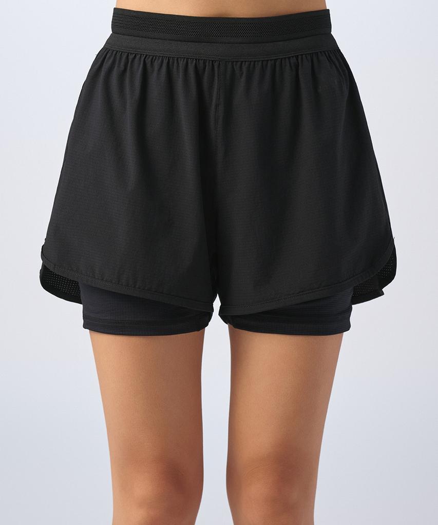 MUSINSA STANDARD SPORTS Air Grid 3.5-Inch Shorts Women (2 Colors)