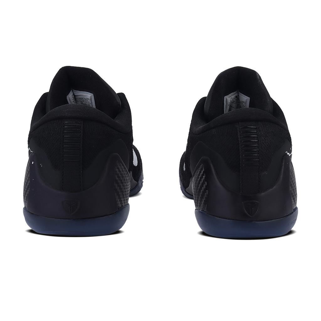 Nike Kobe 9 Slip Resistant Abrasion Resistant Low top Basketball Shoes Men's Black Warrior IM0465-500(Team1484-)