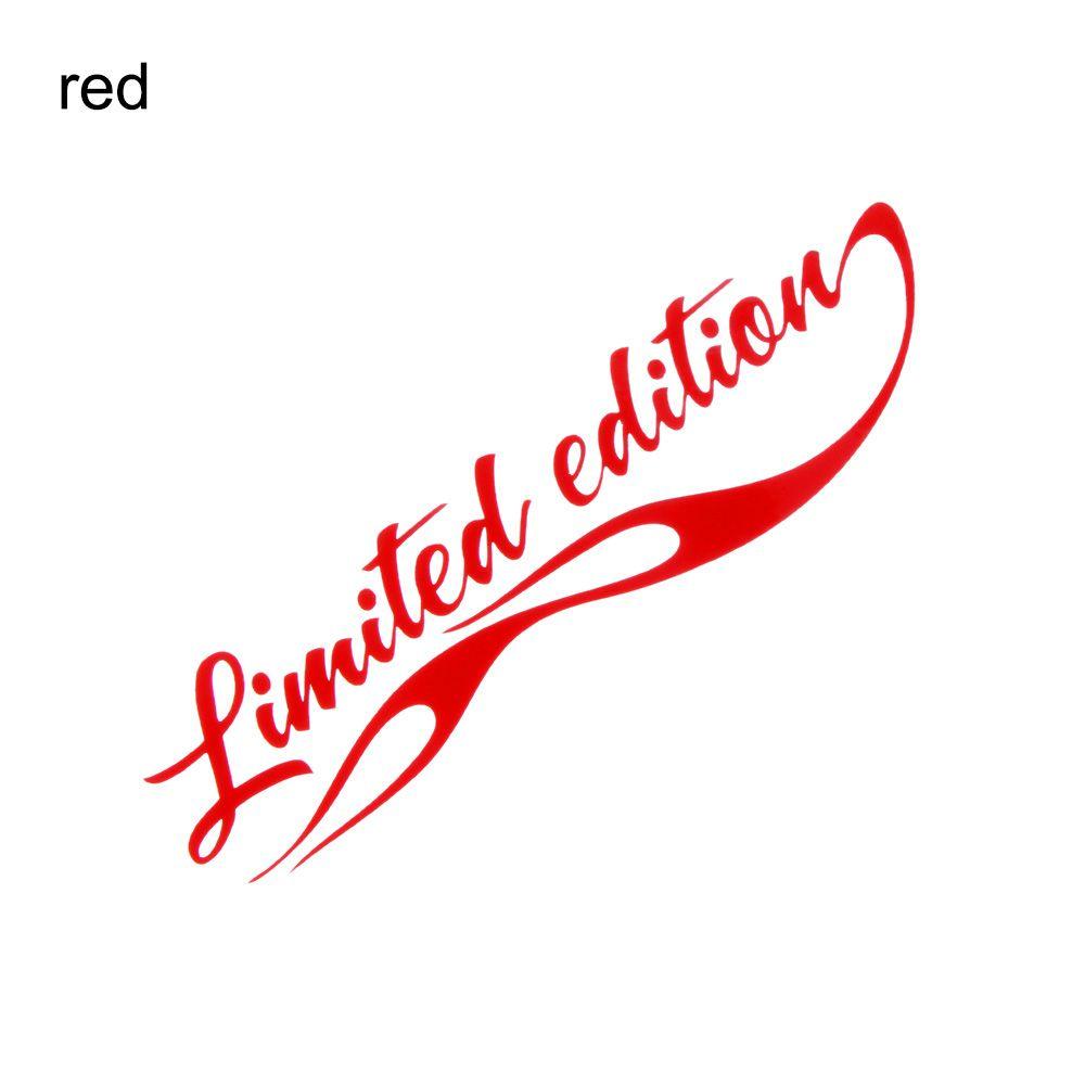 Waterproof Car-styling 16CM*4.2CM Limited Edition Car Sticker Decal Badge