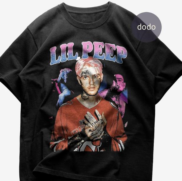 Lil Peep T-Shirt Falling Down Album T-Shirt Lil Peep New Album Unisex Tee S-5X