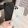 Матовый чехол для iphone17 iPhone 13 Полупрозрачный X/16 мягкий чехол 12 подходит для 11 простой 15proMax однотонный