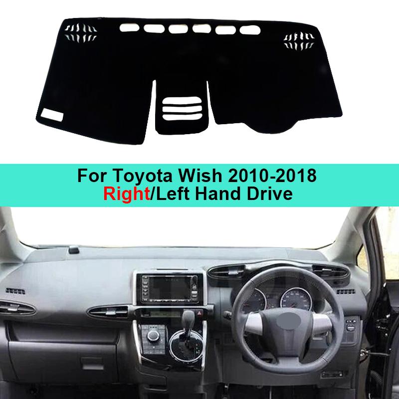 Car Inner Dashboard Cover Dash Mat Carpet For Toyota 2010 - 2018 Dashmat Sun Shade 2017 2016 2015 2014 2013 2012 2011