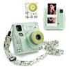 HIYQIN for Fujifilm Instax Mini SE Camera Case Instax SE Dedicated Transparent Cover Mini SE Compatible Camera Bag Instax Mini Se Clear Case Cover for