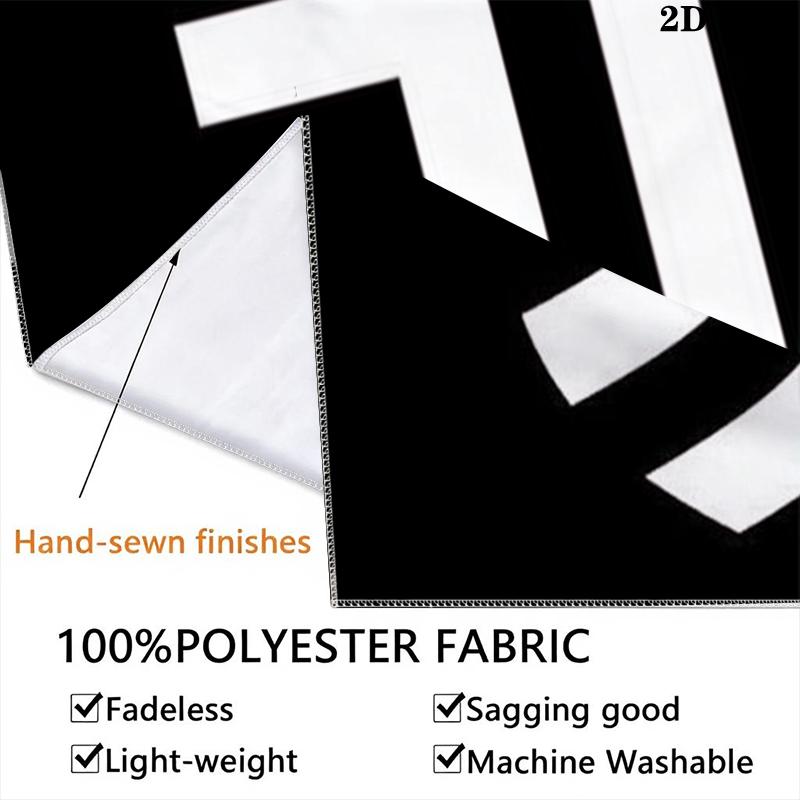 Juventus FC Wall Tapestry Aesthetic Wall Hanging Printed Fabric Blanket Decorative Tapestries for Bedroom Living Room Home Decor