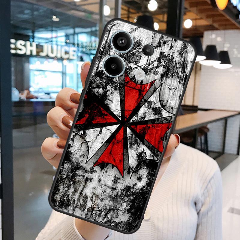 Чехол Umbrella Corporation для Xiaomi Redmi Note 14 Pro 10 11 12 13 15 Pro Plus Redmi 15 10C 12C 13C 14C 15C