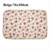 Soft Comfortable Sleeping Puppy Dog Paw Pattern Dog Cushion Mat Pet Blanket Mat Kennel
