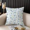 Fashion Small Florals Pillow Case Home Dorm Chair Back Short Plush Double-sided Printing Office Nap Time Cushion Cover