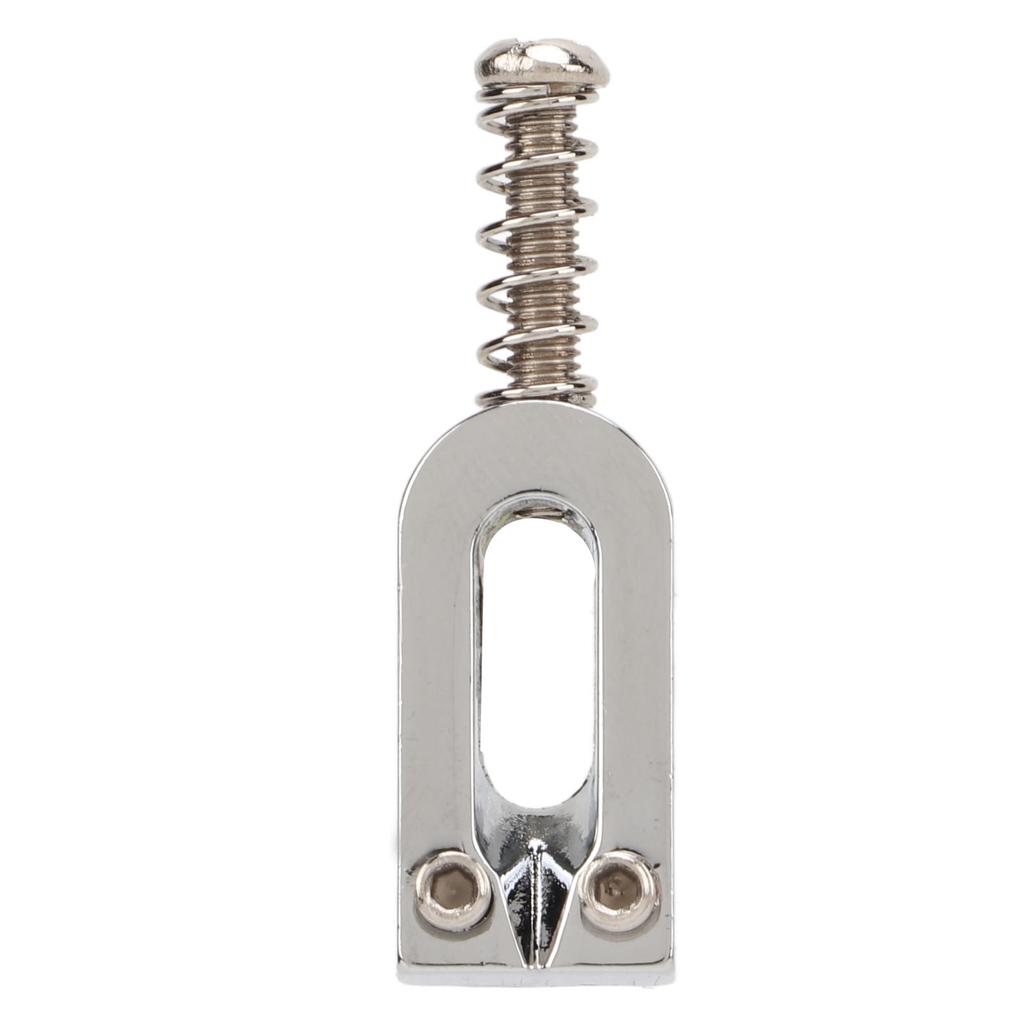 6Pcs U Shaped Electric Guitar Bridge Saddles Tremolo Metal Roller Screw Saddle Replacement