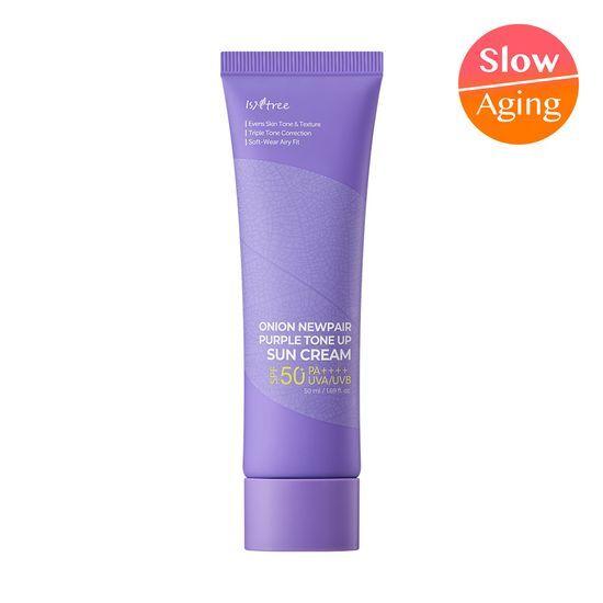 ISNTREE Onion Newpair Purple Tone-Up Sunscreen 50ml