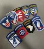 US WWII Airborne Armband WWII Allied Embroidery Badge 101st Division Command Armband Eyebrow Airborne Division