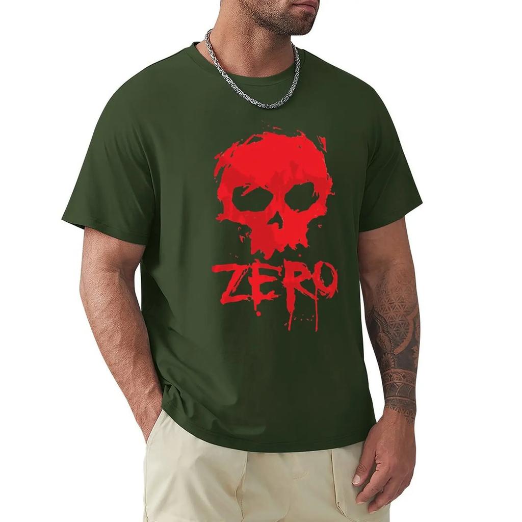 Новая мужская черная футболка Zero Original Skate Vintage Skull унисекс для мужчин и женщин