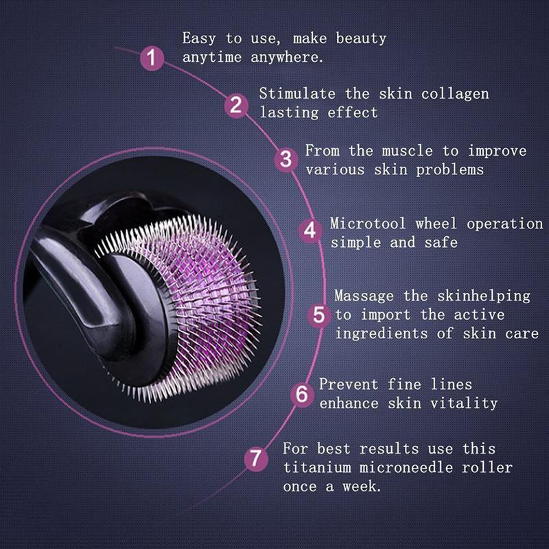 540 Microneedle Derma Roller Микроигольная ручка для восстановления кожи