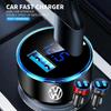 Автомобильный прикуриватель USB-адаптер для смартфона Зарядное устройство для мобильного телефона Для Volkswagen VW Rline R Polo Golf MK8 Passat Magotan Tiguan
