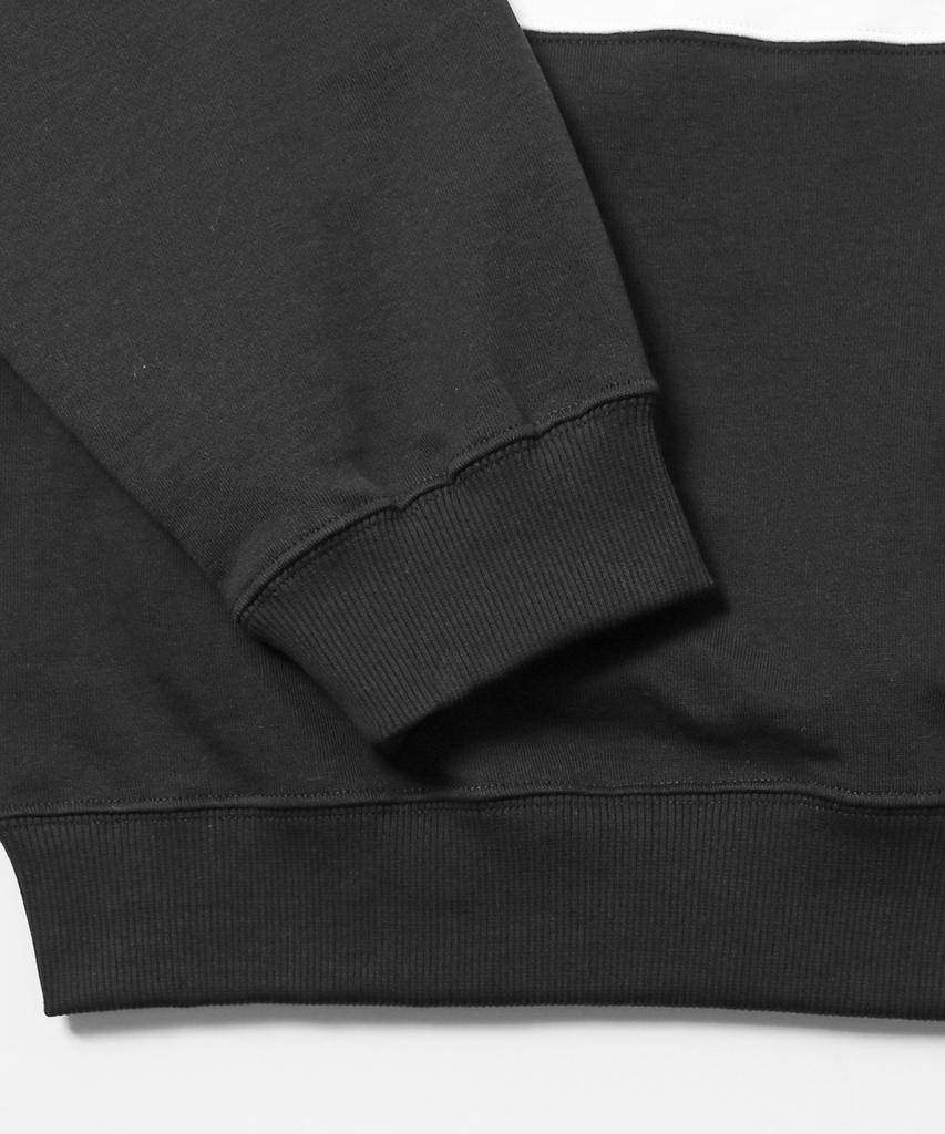 UCLA Unisex Sports 1919 Ucla Color Block Sweatshirt [Black] (Ub9Lt46)
