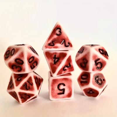 Красочный набор игральных костей с 50 круглыми игровыми реквизитами в стиле ретро для настольных игр