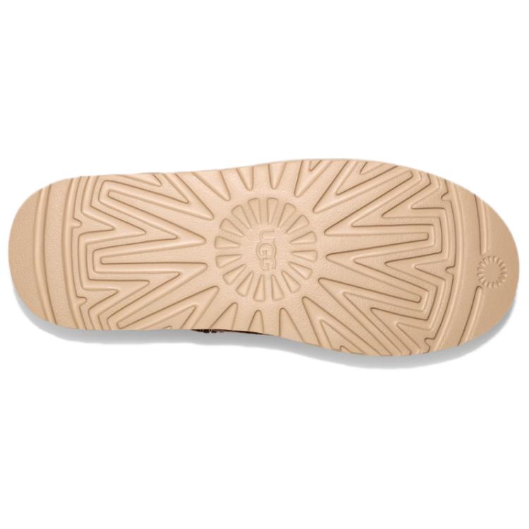 UGG Модные короткие зимние сапоги с круглым носком, унисекс, коричневые 1144017-BCDR