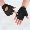 Spring and Summer Thin Breathable Yoga Non Slip Half Finger Gloves for Men and Women Equipment Fitness Exercise Sports Bicycle Gloves