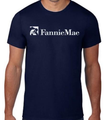 Футболка с принтом ипотечного кредита FANNIE MAE, унисекс